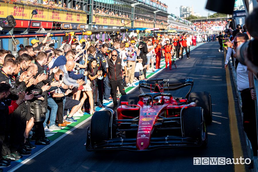 F1 Gp Australia 2022 Ferrari Charles Leclerc