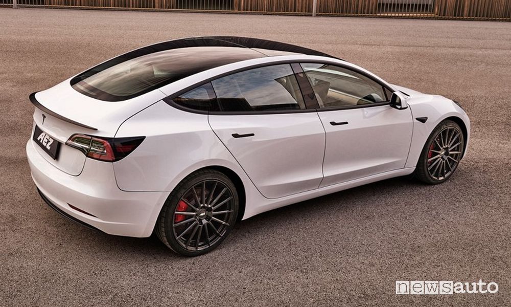 Cerchio AEZ Atlanta misura per Tesla Model 3