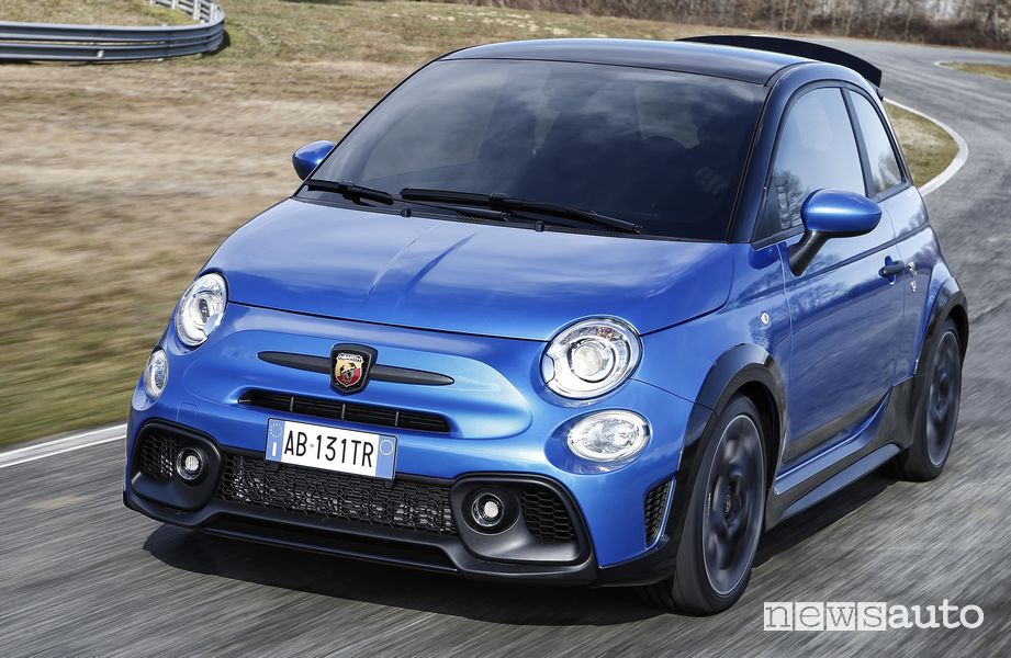 Abarth 695 Tributo 131 Rally in pista
