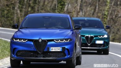 Nuovo Alfa Romeo Tonale Hybrid su strada