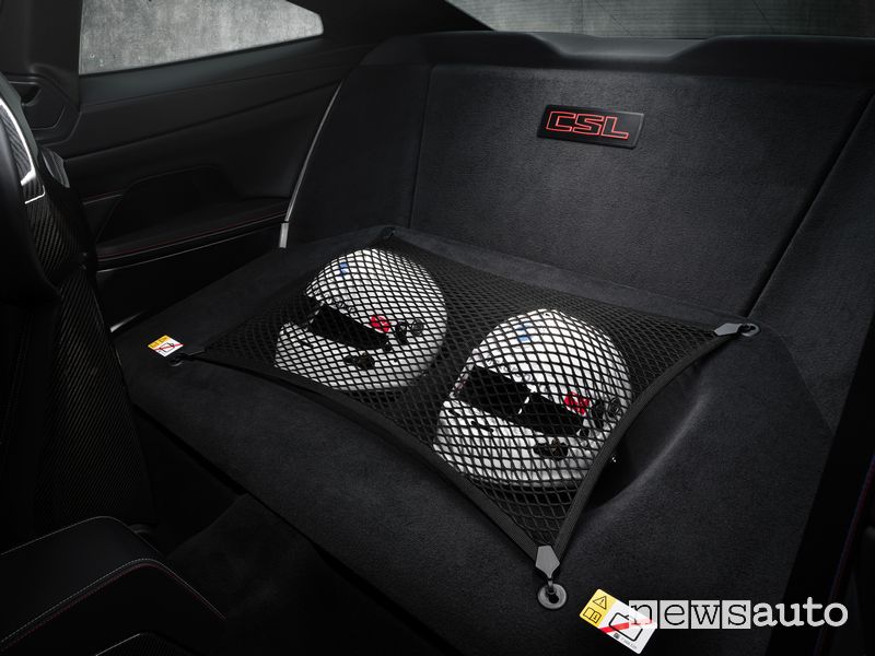 Rete porta casco abitacolo nuova BMW M4 CSL