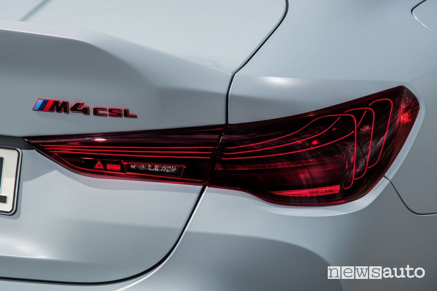 Faro posteriore nuova BMW M4 CSL