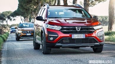 Dacia Jogger GPL ECO-G su strada