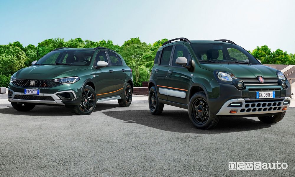 Fiat Tipo e Panda serie speciale Garmin