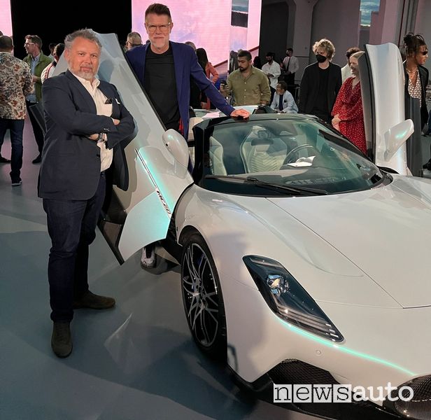 Klaus Busse capo del design Maserati con MC20 Cielo