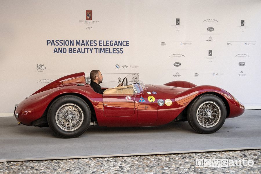 Maserati A6GCS MM del 1954 premio ASI al Concorso Villa d'Este 2022