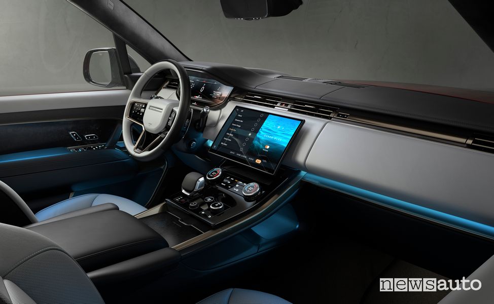 Abitacolo nuovo Range Rover Sport