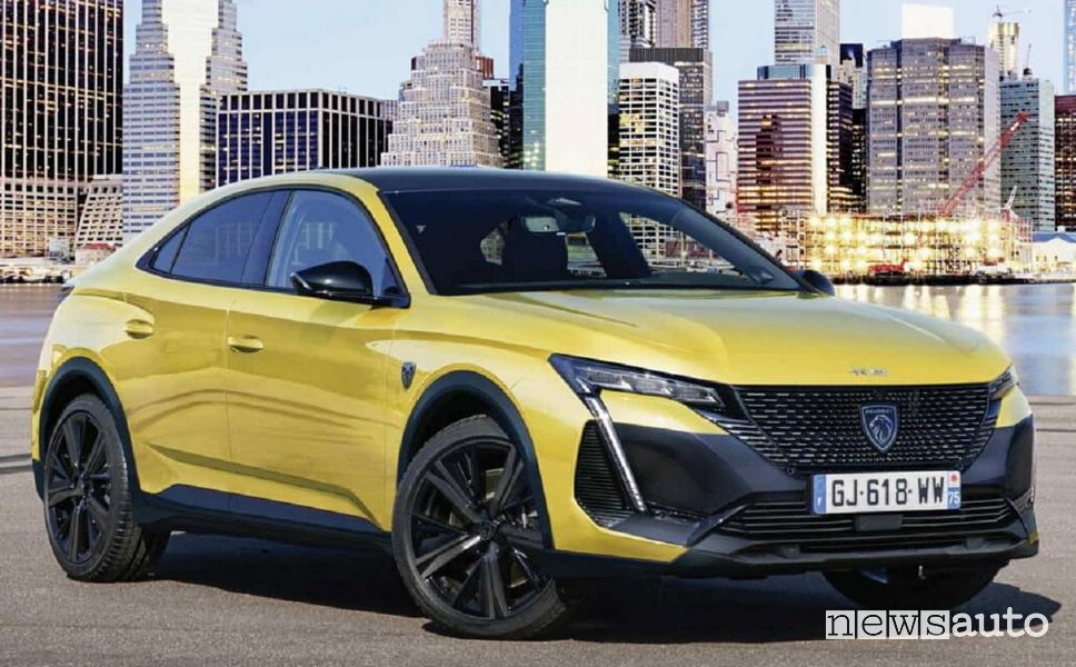 Anteprima nuovo SUV Coupé Peugeot 408
