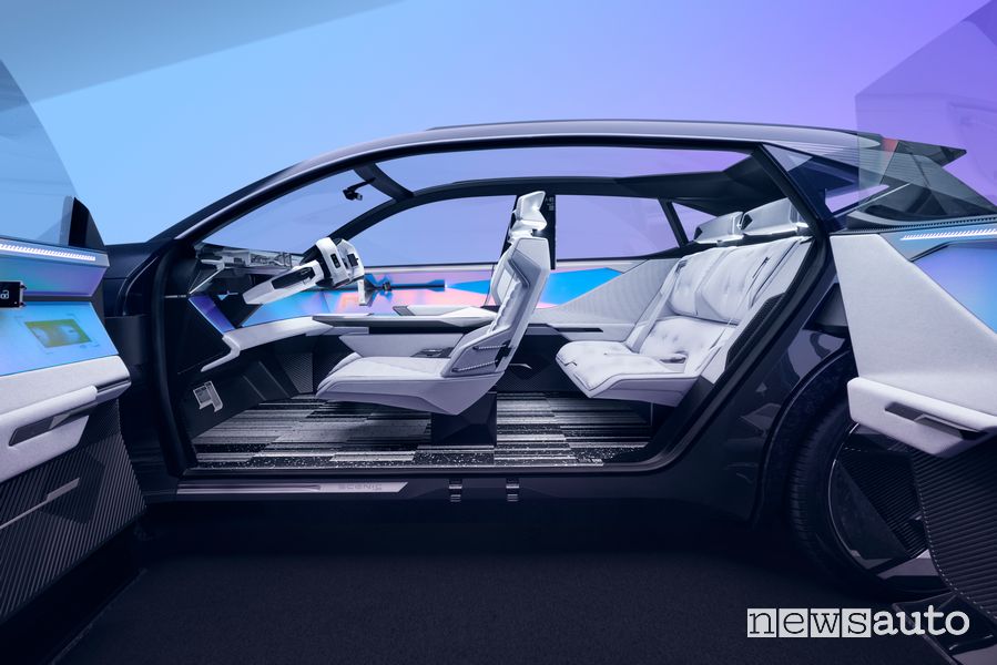Abitacolo Renault Scénic Vision concept car