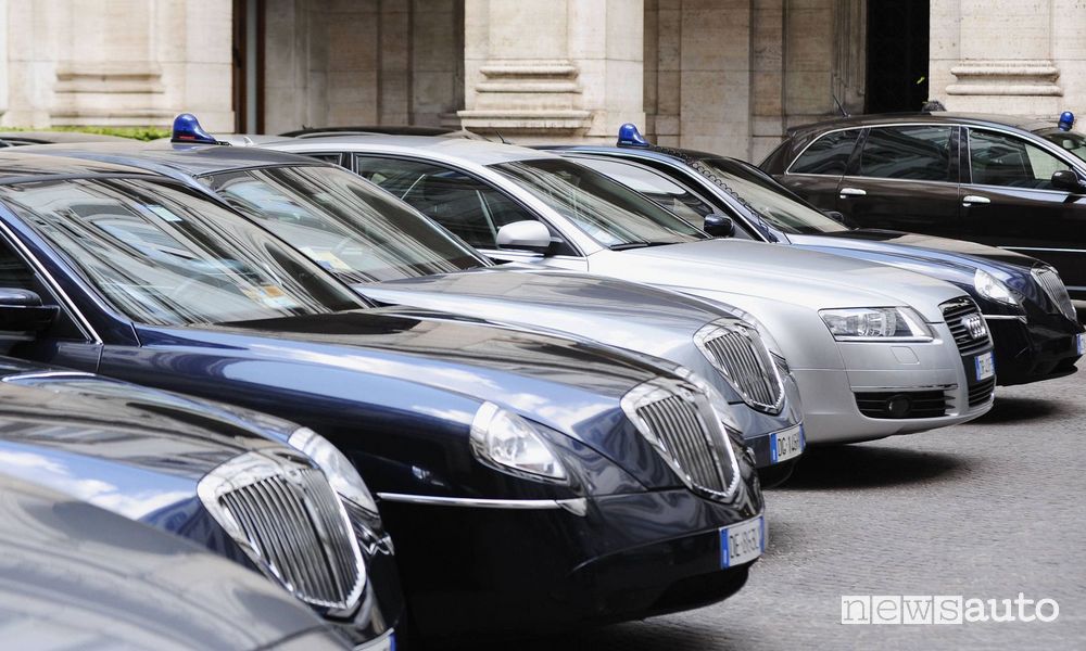 Auto blu a Comuni
