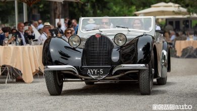 Bugatti 57 S 1937 Cabriolet Best of Show Concorso d'Eleganza Villa d'Este 2022