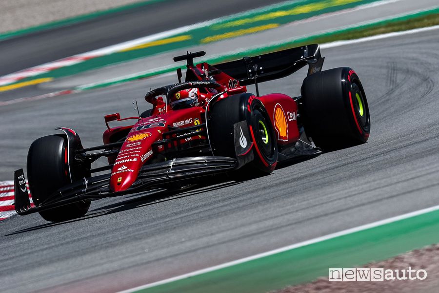 F1 Gp Spagna 2022 Ferrari Charles Leclerc