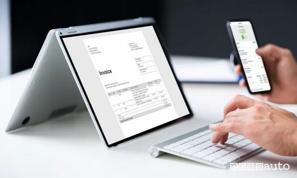 Fattura elettronica forfettaria obbligatoria da luglio