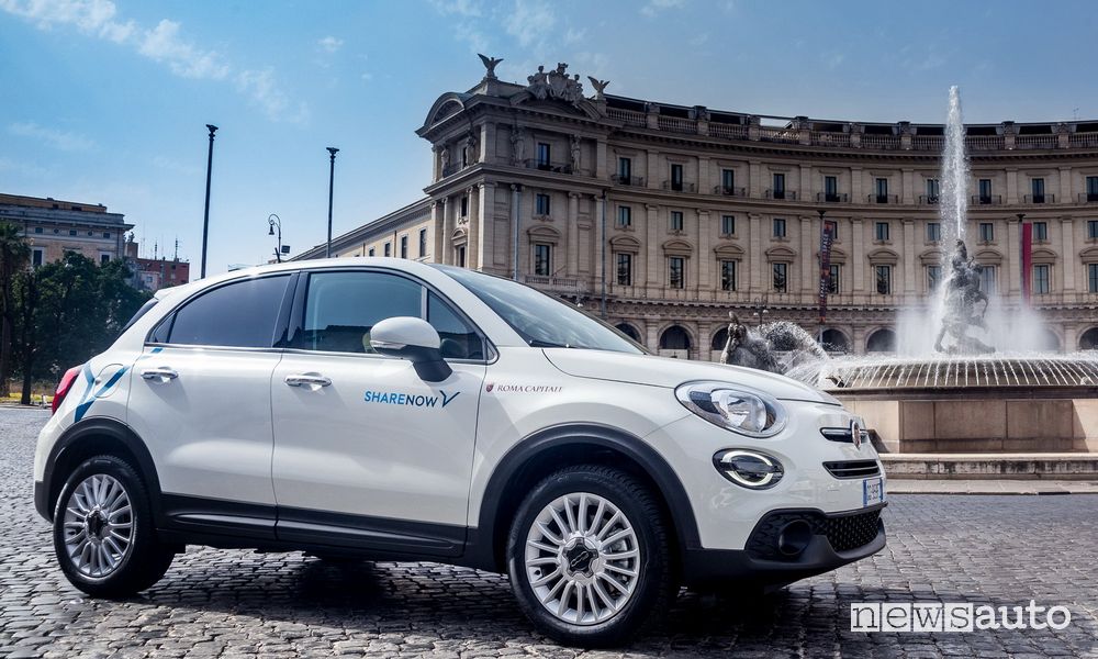 Noleggio e car sharing Free2Move