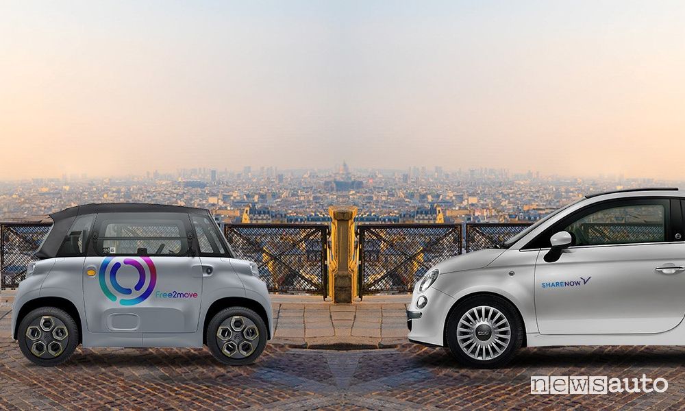 Car sharing Share Now p