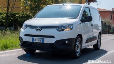 Toyota Proace City Electric furgone elettrico, caratteristiche e prezzi