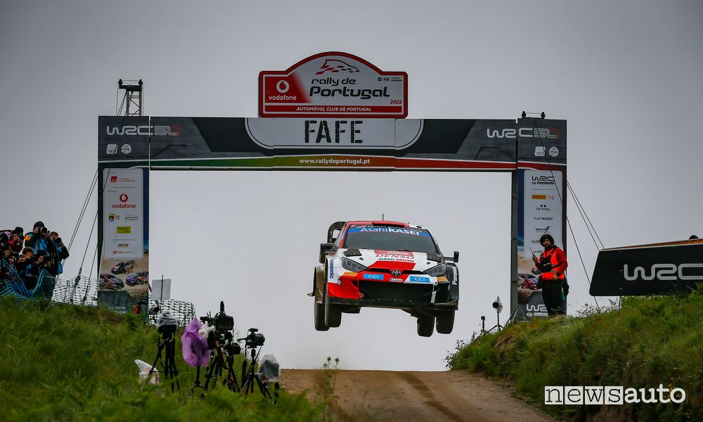 WRC Rally Portogallo 2022 Toyota Rovanpera