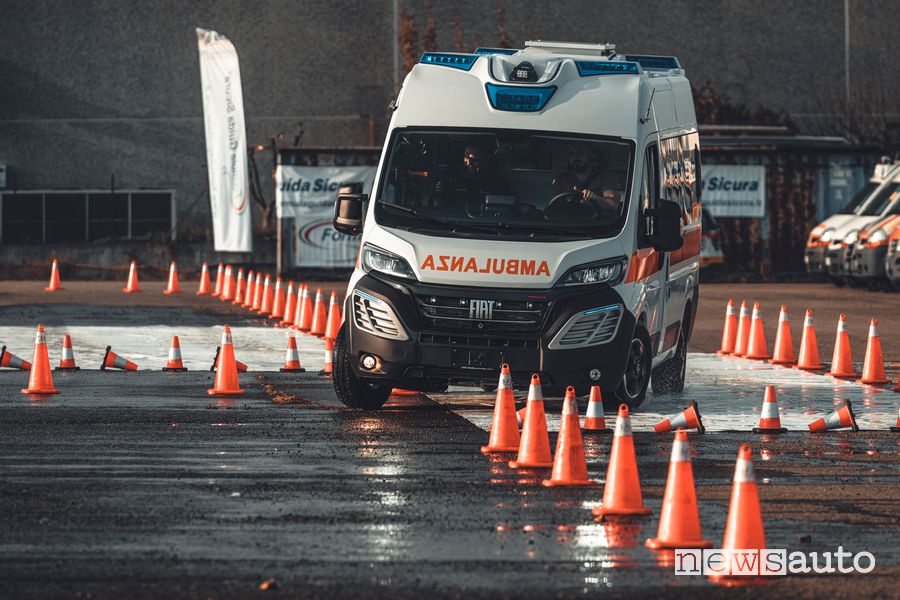 Test ambulanza Olmedo