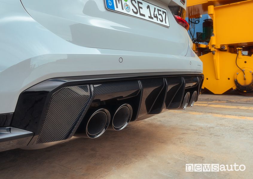 Scarico posteriore BMW M3 Touring
