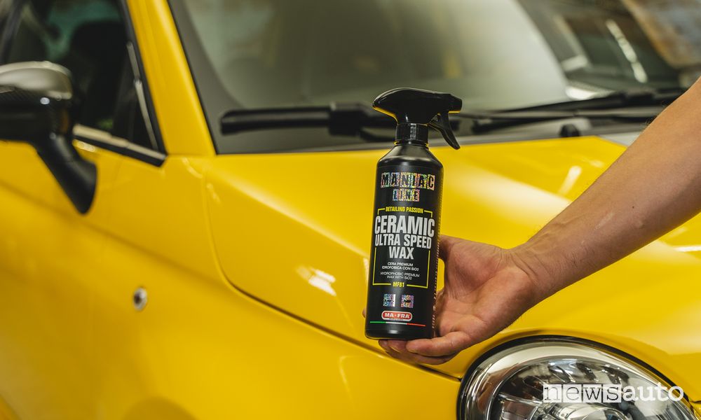 Cera Ceramic Ultra Speed Wax della linea Maniac Line di Ma-Fra