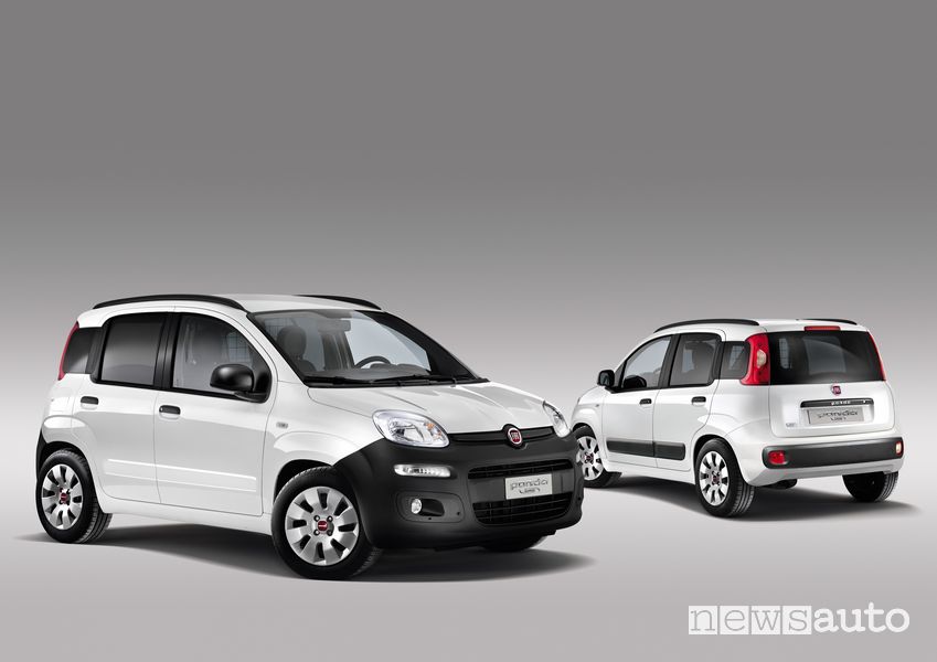 Panda Van delle Poste Italiane 
