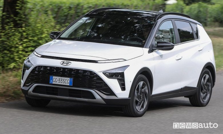Hyundai Bayon GPL, caratteristiche e prezzi