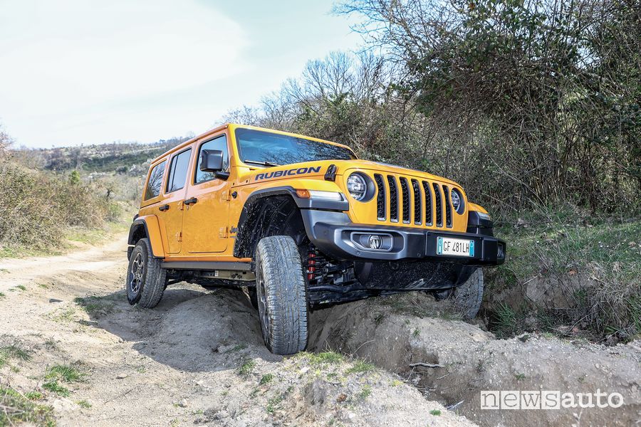 Passaggio in twist Jeep Wrangler JLU Rubicon 4xe