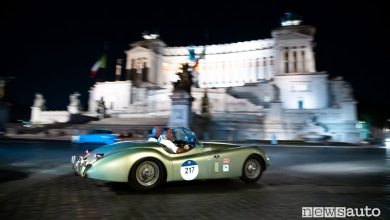 Mille Miglia 2022, arrivo a Roma