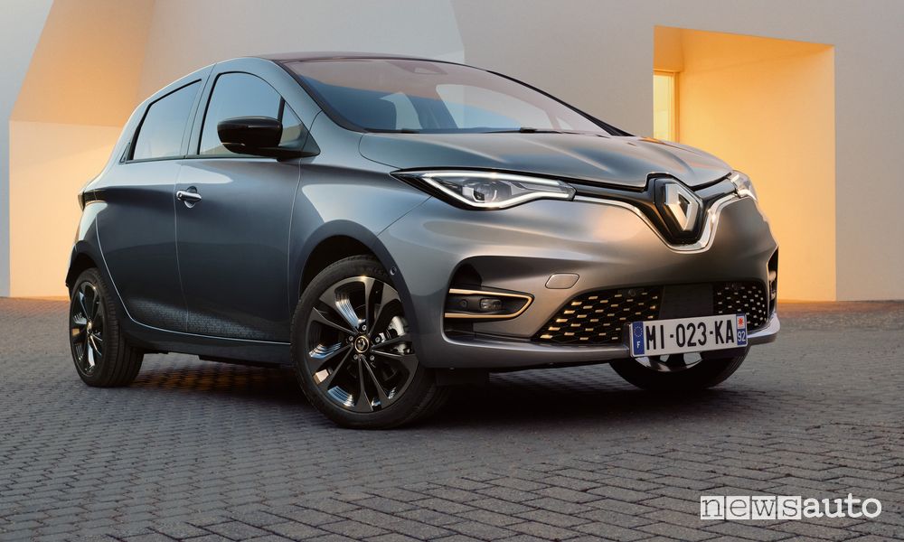La Zoe è una delle vetture Renault inserita nel programma Courtesy Car