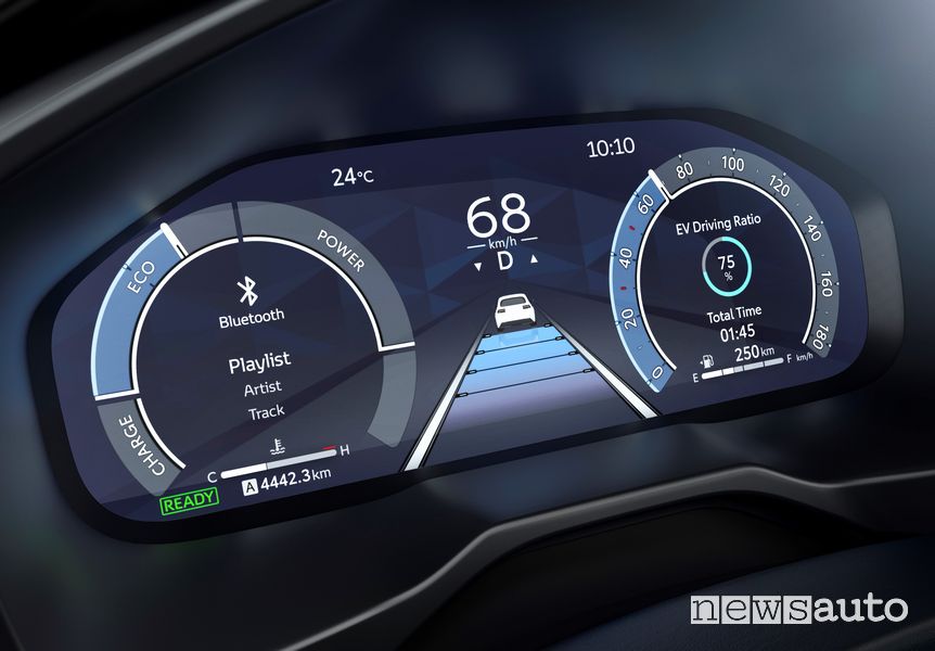 Nuovo display TFT da 12,3 pollici Toyota RAV4 2023