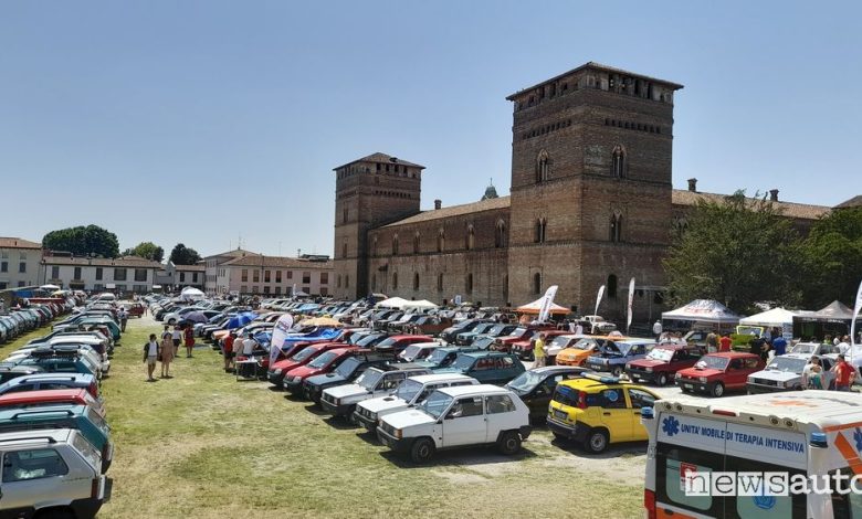 Raduno Fiat Panda 2022 a Pandino