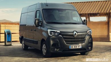 Renault Master Van E-Tech Electric, caratteristiche, batterie, autonomia