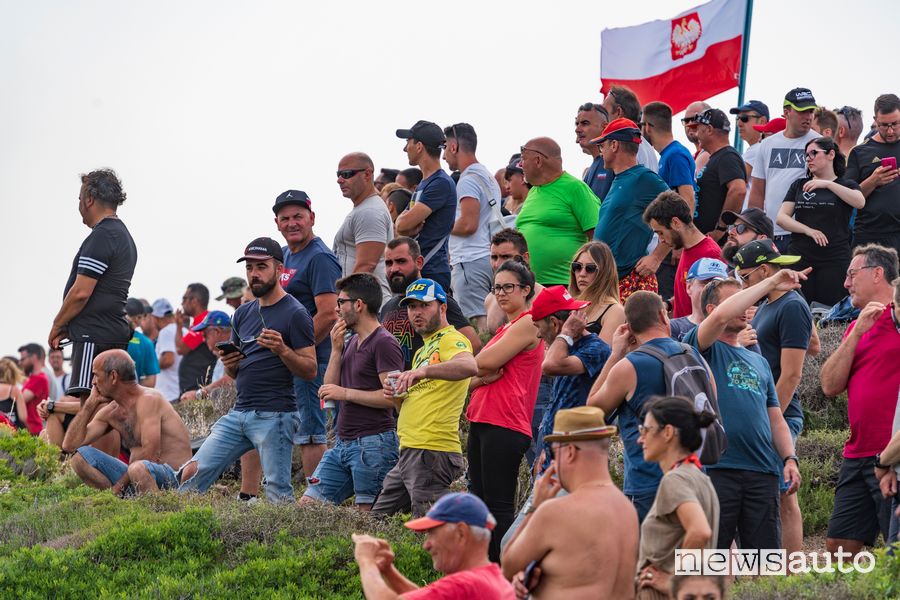  pubblico al Rally di Sardegna, tappa italiana del WRC