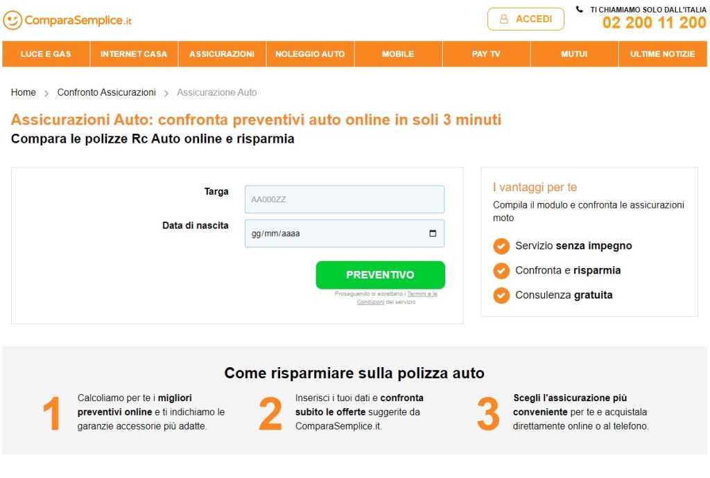 Assicurazioni auto per SUV online