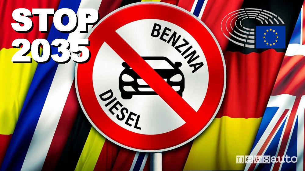 Auto benzina e diesel dopo il 2035