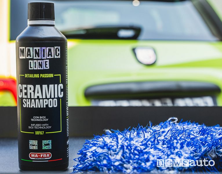Ceramic Shampoo della linea Maniac Line di Ma-Fra