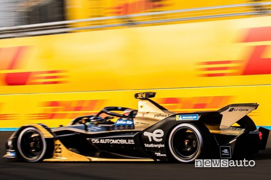 gara e-Prix Giacarta Formula E 2022 Vergne DS Techeetah