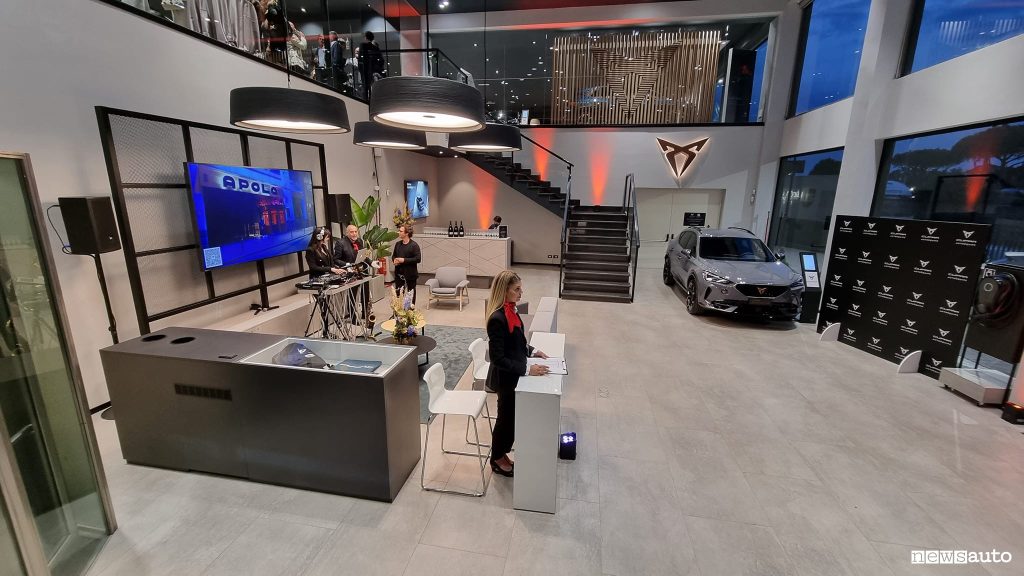 Cupra Garage a Roma, tra i più belli Cupra garage di Autoéquipe