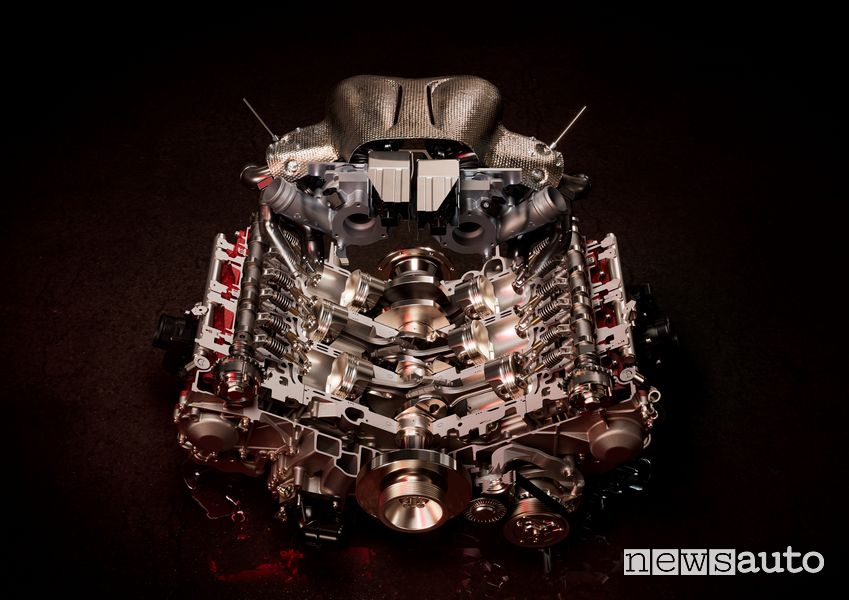 Motore V6 Ferrari 296 GT3