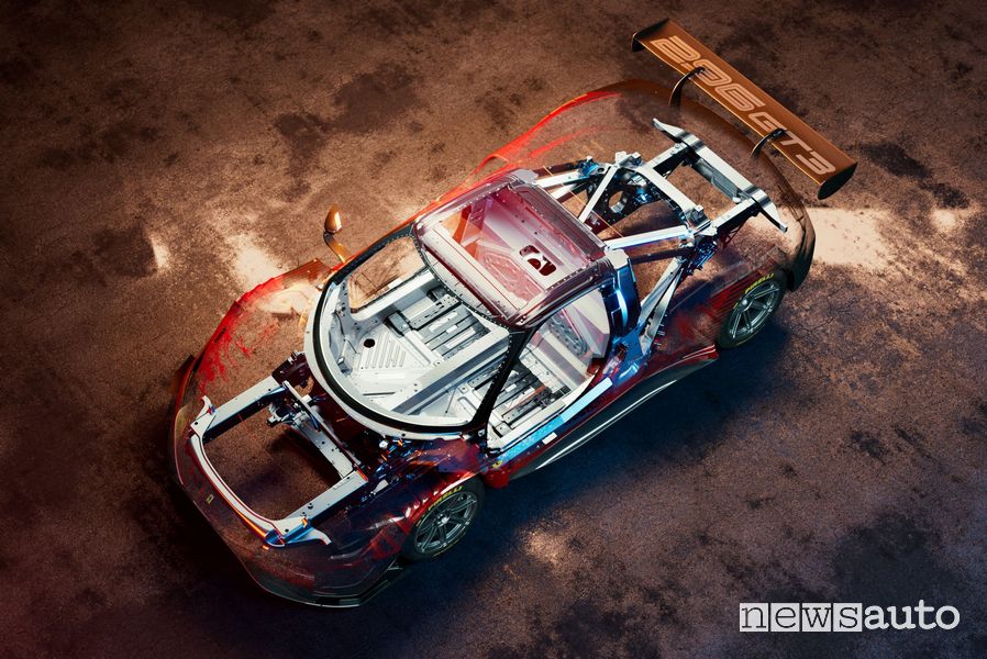 Telaio Ferrari 296 GT3