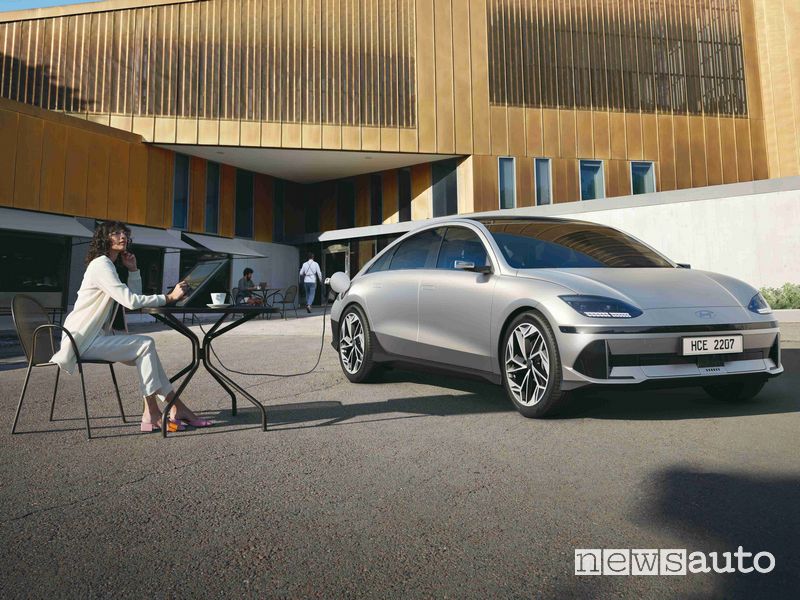 Funzione Vehicle-to-Load (V2L) Hyundai Ioniq 6