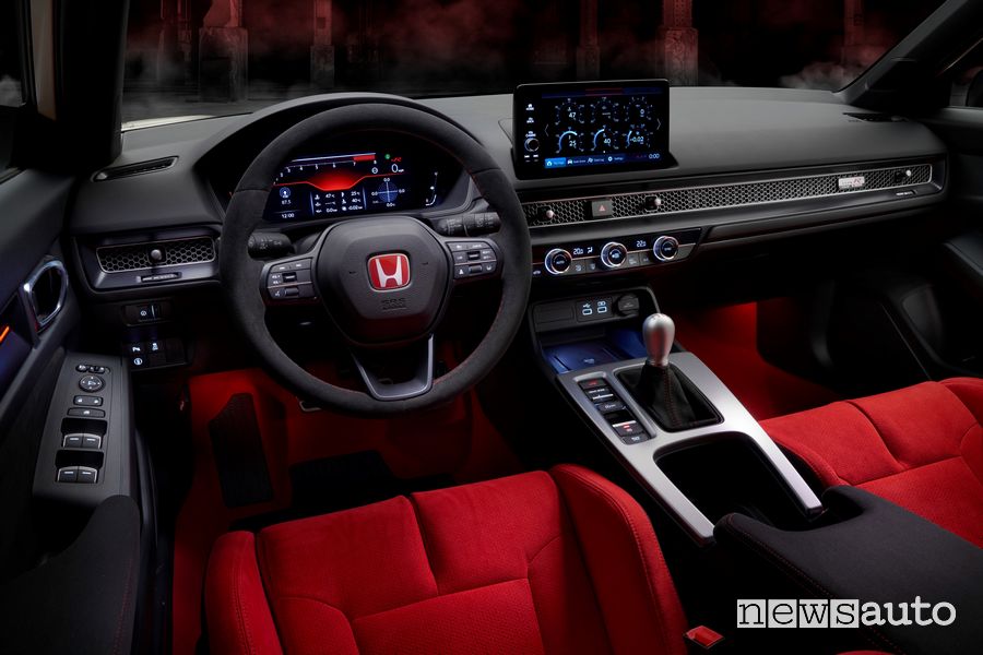 Volante abitacolo nuova Honda Civic Type R