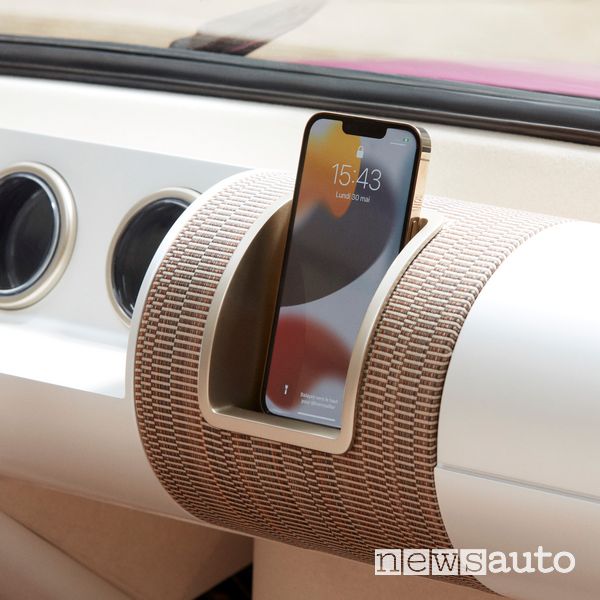 Supporto per lo smartphone abitacolo Renault 5 Diamant