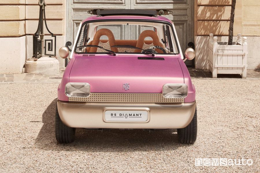 Vista frontale Renault 5 Diamant