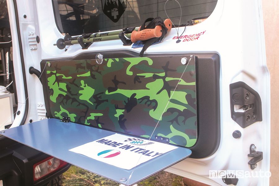 Piano pieghevole abitacolo Suzuki Jimny PRO