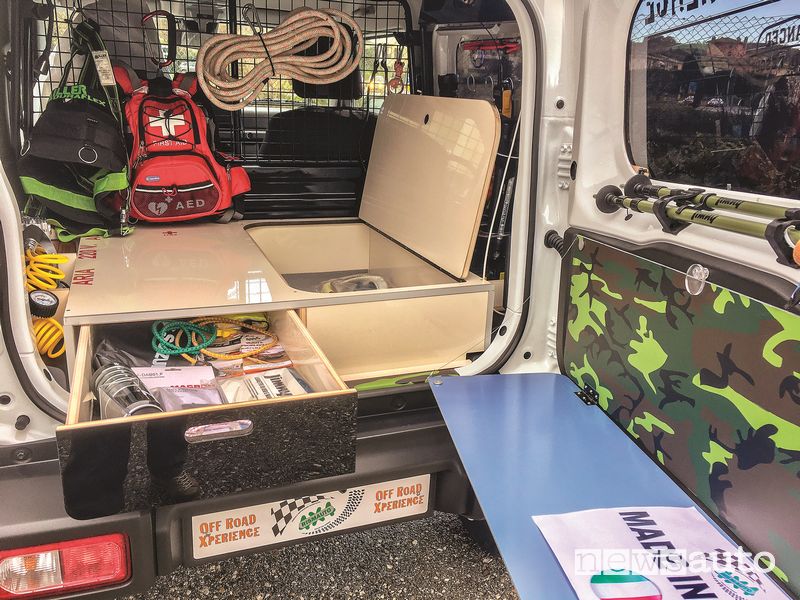 Postazione primo soccorso abitacolo Suzuki Jimny PRO