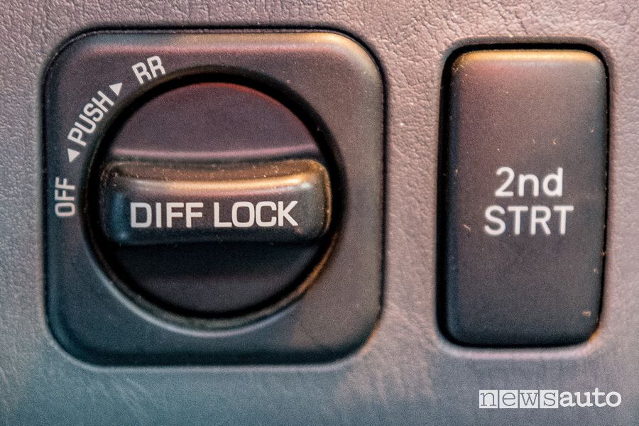 Manopola comando differenziale Land Cruiser Prado