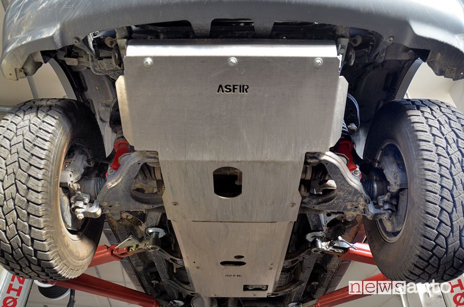 Piastra sottoscocca Land Rover Cruiser