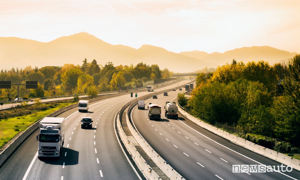 Limite di velocità per motivazioni ambientali in autostrada