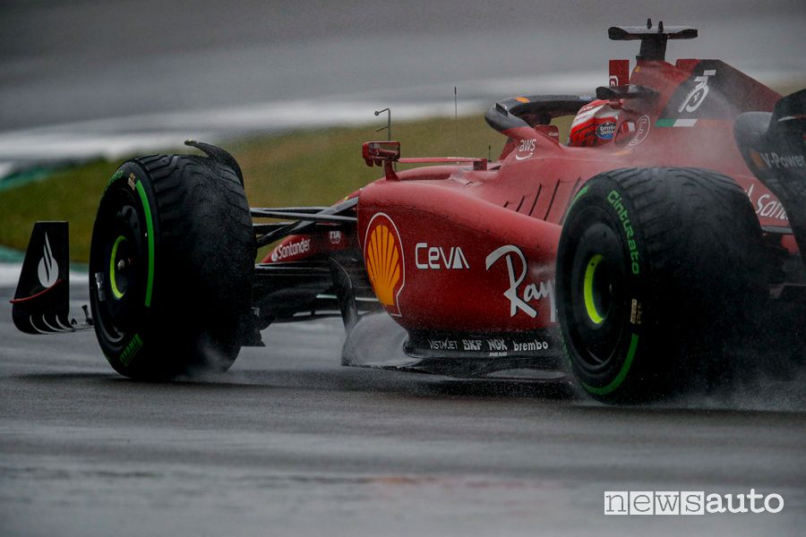 Qualifiche F1 Gp Gran Bretagna 2022 Ferrari Leclerc